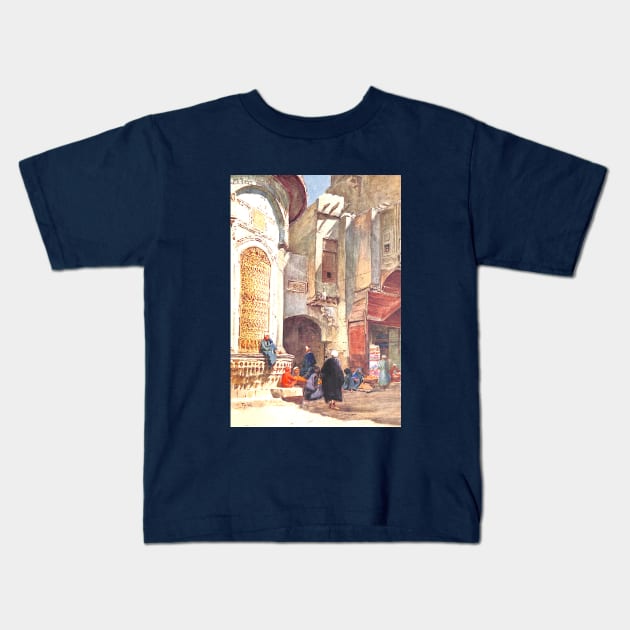 The Sebil Near The Gate of Zuweyla in Egypt Kids T-Shirt by Star Scrunch